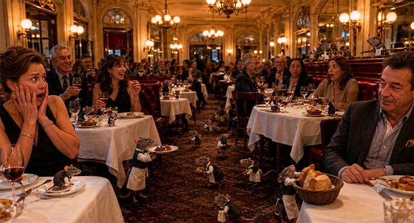 France Pavilion Restaurants Off to Rough Start After Replacing Entire Staff With Rats