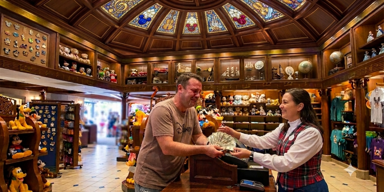 Child Selects $50 Souvenir Identical To $12 Three-Pack Online, But This One Says Disney